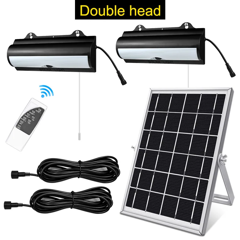 Dual Head Motion Sensor Solar Shed Light ZH-040