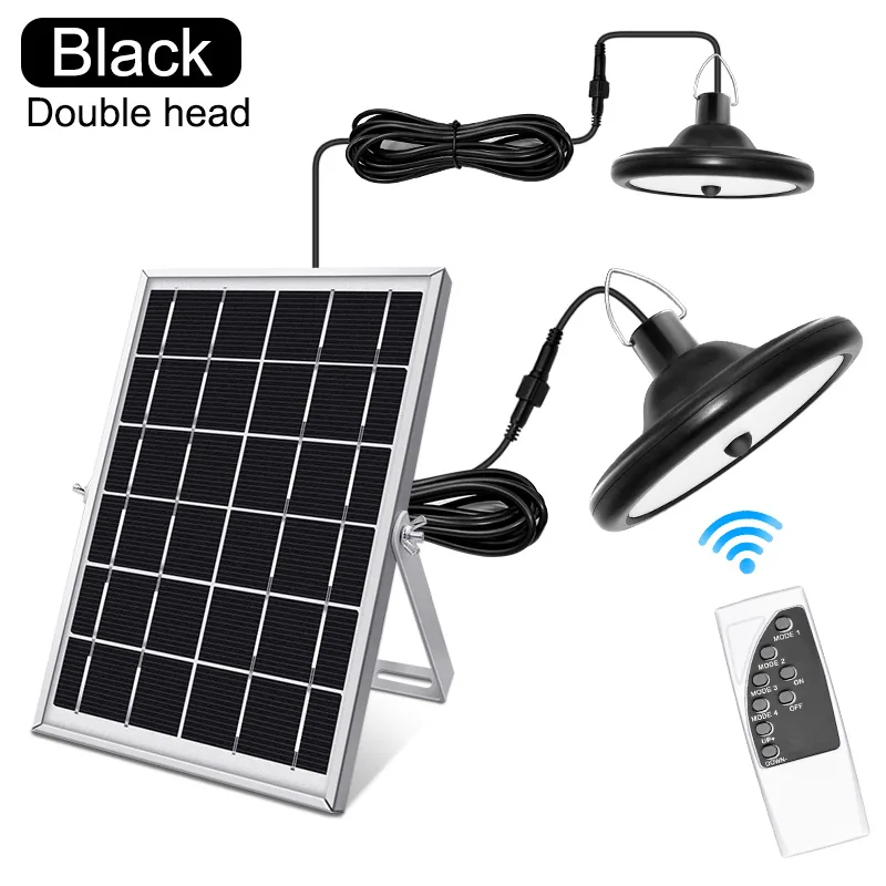 Single/Dual Head Solar Pendant Light / Chandelier ZH-056
