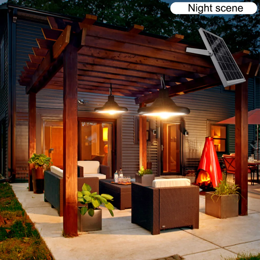 Single/Dual Head Solar Pendant Light / Chandelier ZH-056 — photo 5